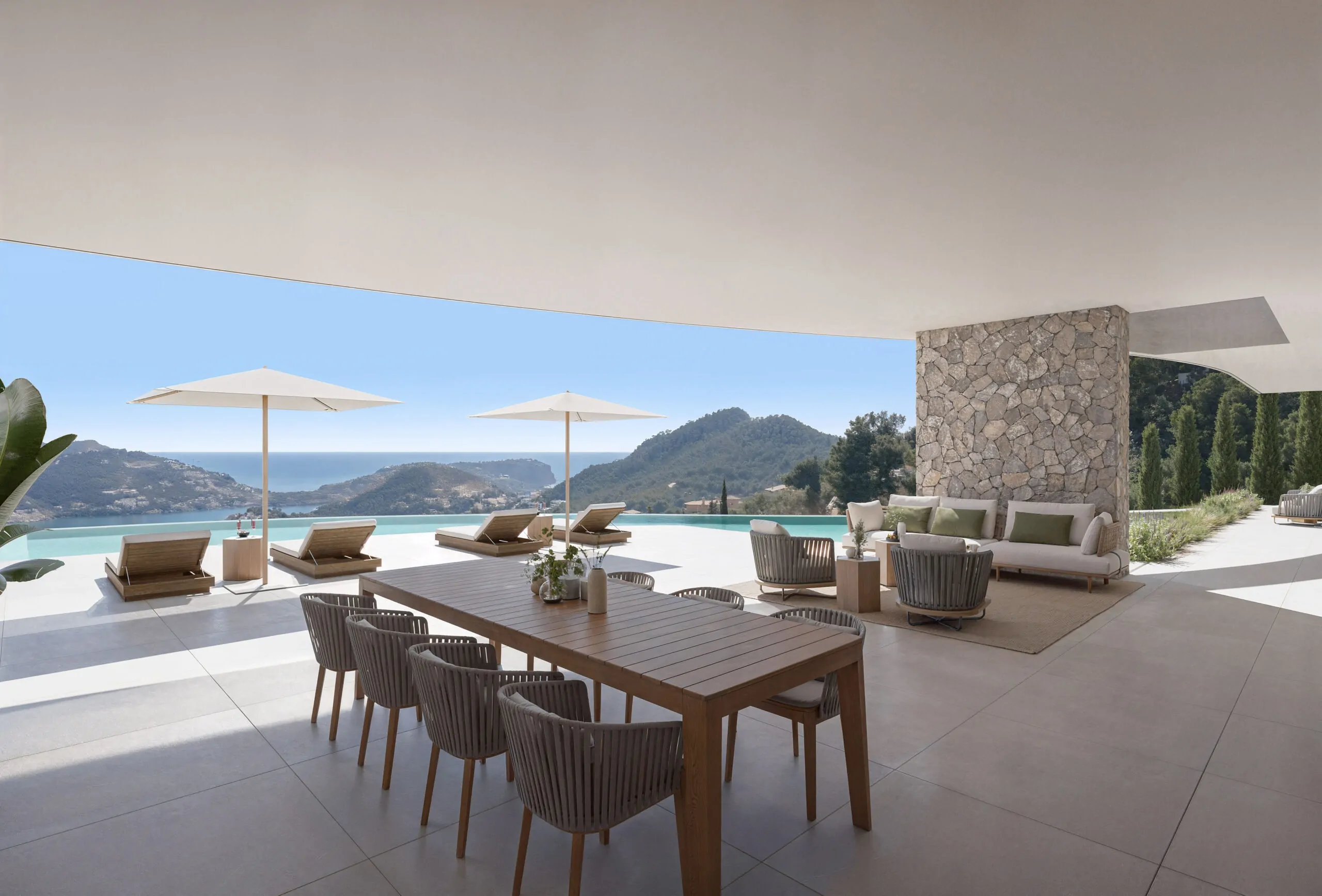 Proyecto de villa con vistas al mar en Puerto de Andratx