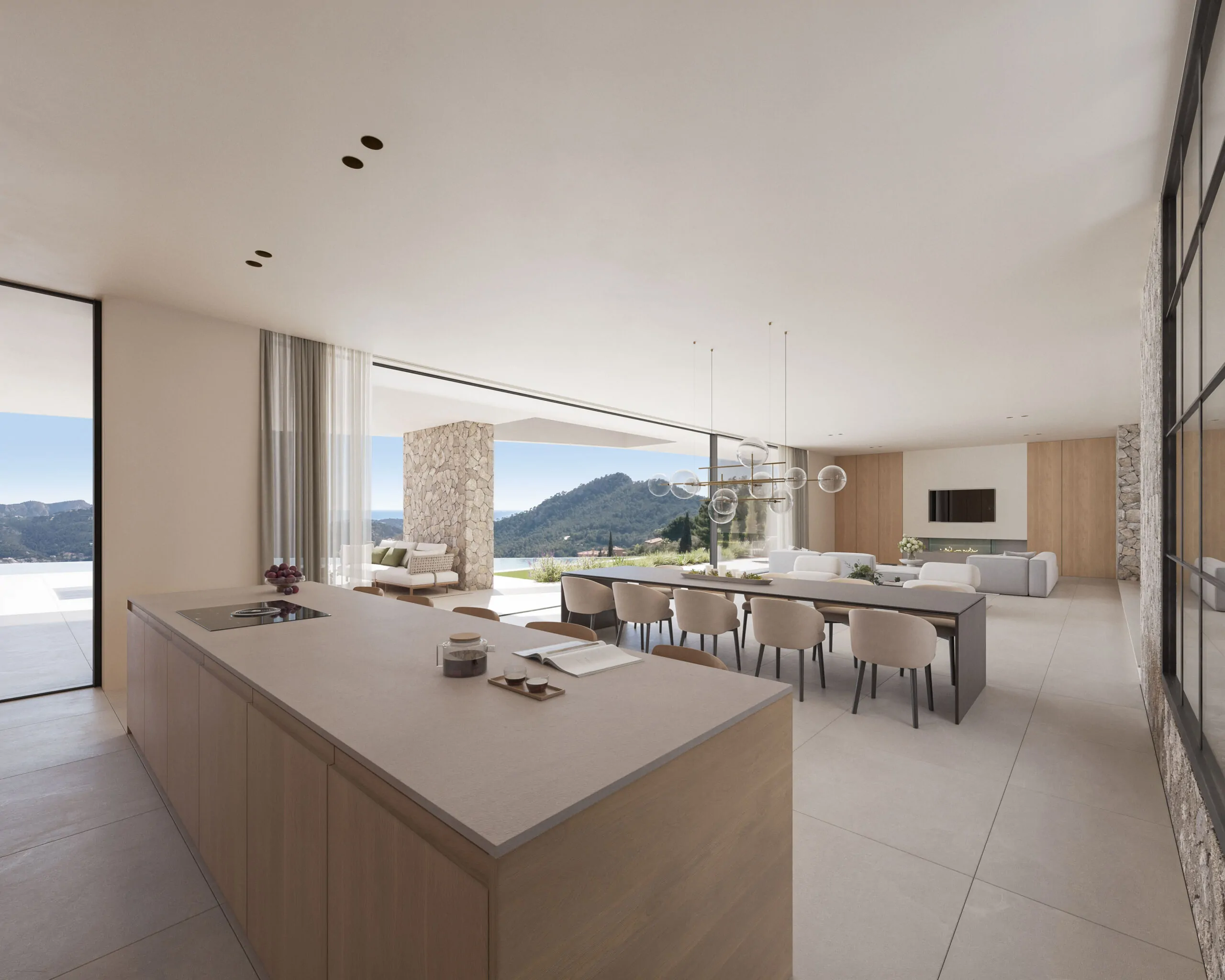 Proyecto de villa con vistas al mar en Puerto de Andratx
