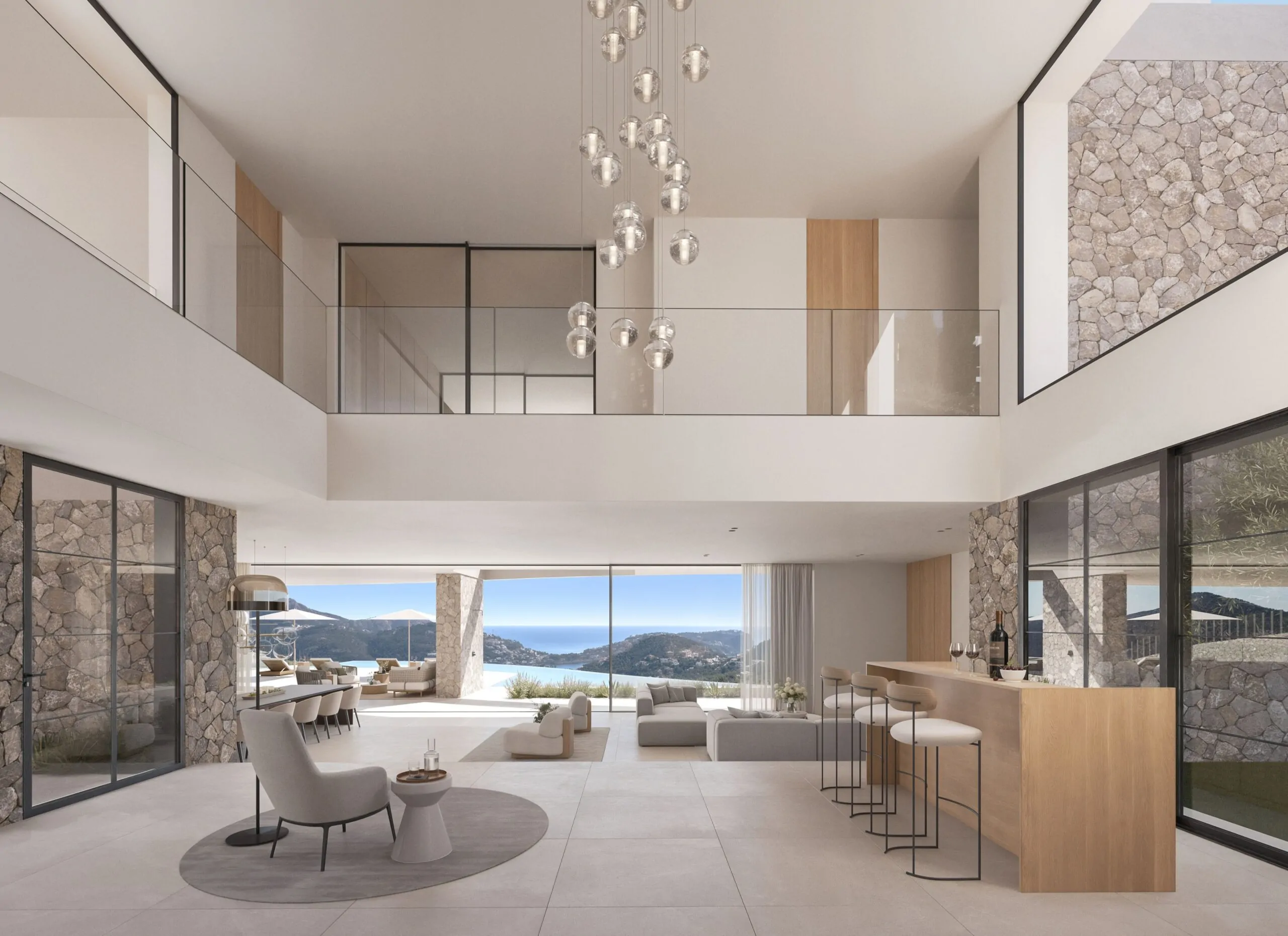 Proyecto de villa con vistas al mar en Puerto de Andratx